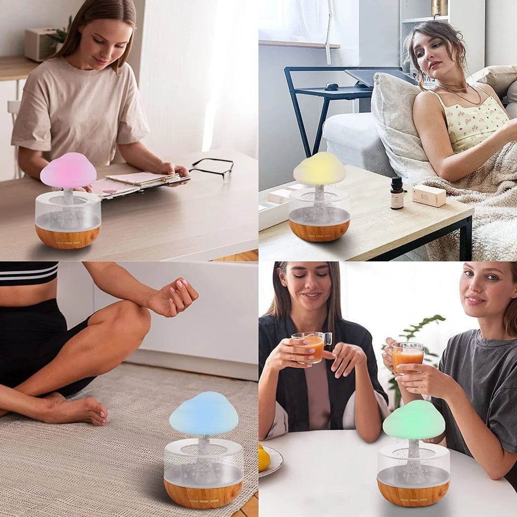 CloudMist™ Rain Cloud Humidifier & Aroma Diffuser
