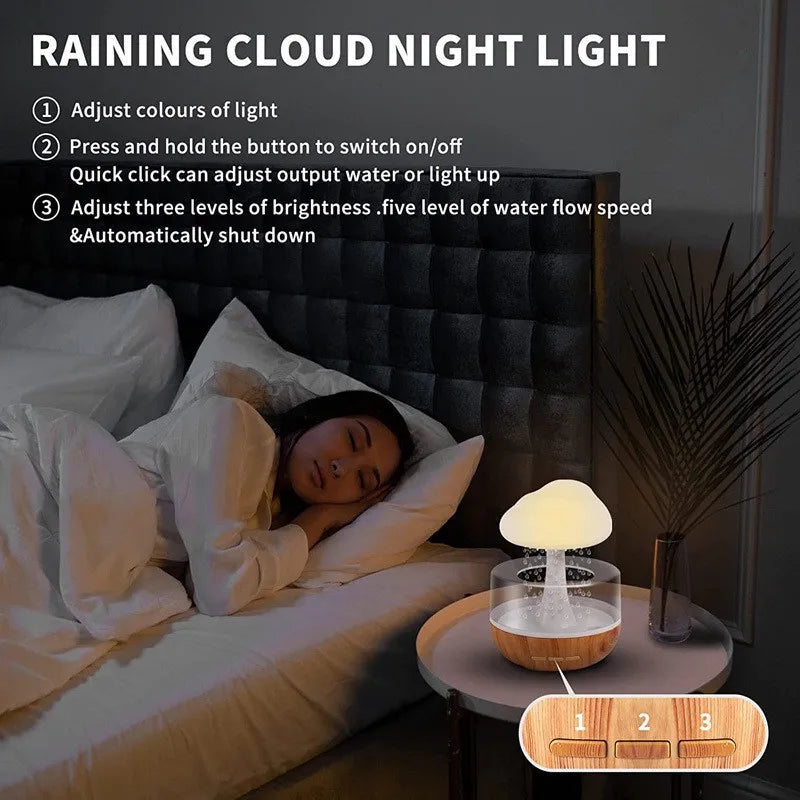 CloudMist™ Rain Cloud Humidifier & Aroma Diffuser