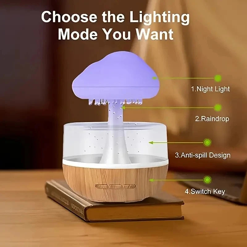 CloudMist™ Rain Cloud Humidifier & Aroma Diffuser